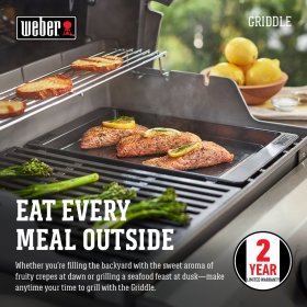 Weber Griddle for Spirit II 200/300 and Spirit 200/300 Gas Grill Series