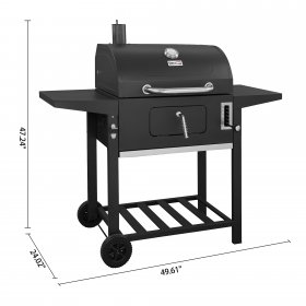 Royal Gourmet CD1824AC 24-Inch Charcoal Grill, with Cover
