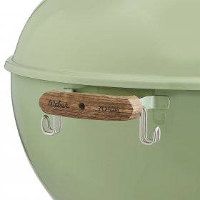 Weber-Stephen Products 103478 22 in. 70th Anniversary Edition Kettle Charcoal Grill, Green