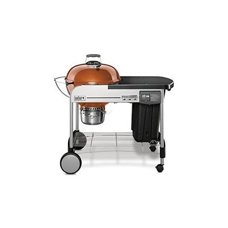 \"Weber 15502001 Performer Deluxe Charcoal Grill, 22-Inch, Copper\"