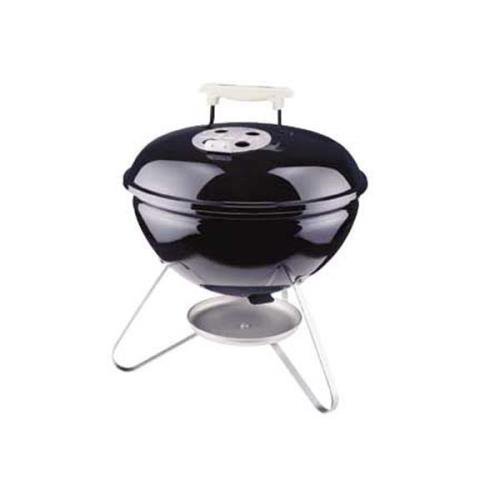 Weber Smokey Joe Silver Charcoal Kettle Grill Black