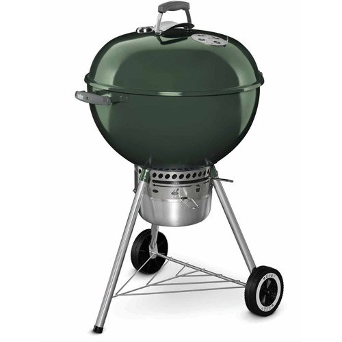 Weber Original Kettle Premium 22\" Green Charcoal Grill